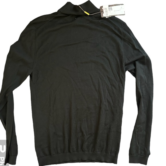 NWT Gucci XL Cashmere fine rib black turtleneck sweater - Picture 10 of 16